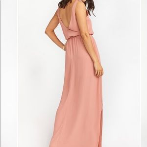 Show Me Your Mumu Rustic Mauve Crisp Kendall Maxi XS (fits XS-M)